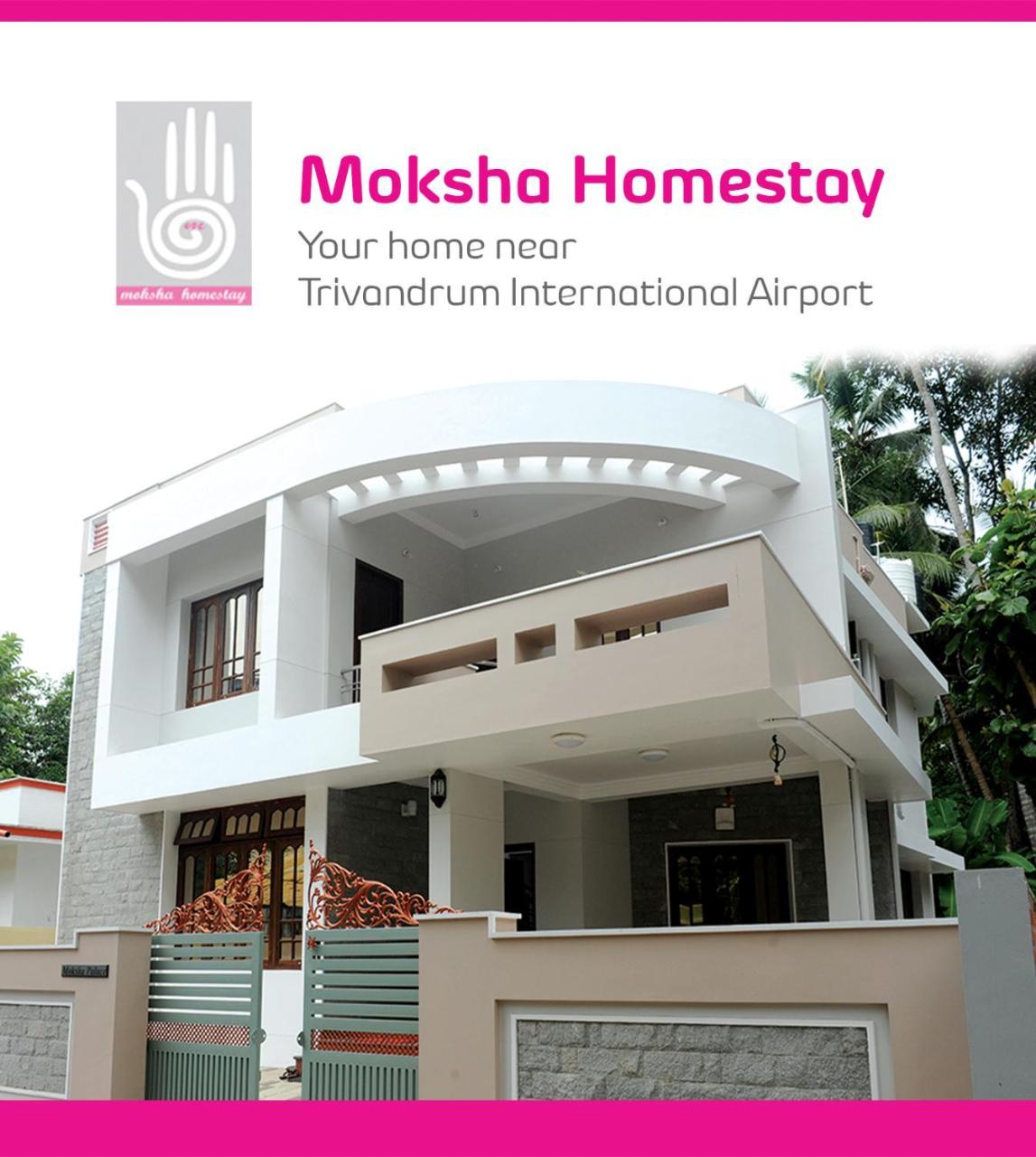Moksha Homestay Thiruvananthapuram Bagian luar foto